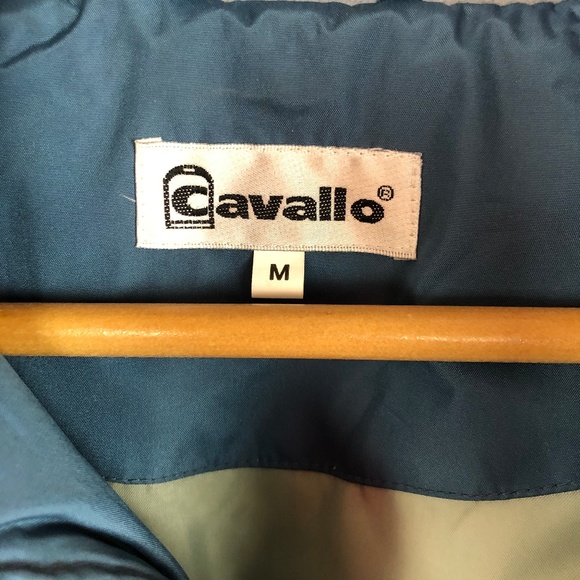 Cavallo Puffer Jacket Blue Medium - Picture 2 of 5